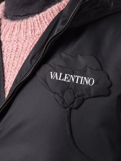 Shop Valentino Coats Black