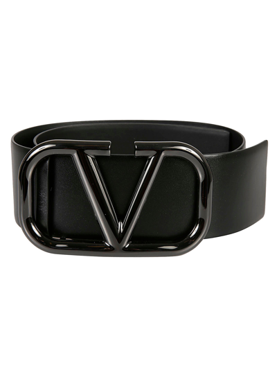 Shop Valentino Garavani Belts Black