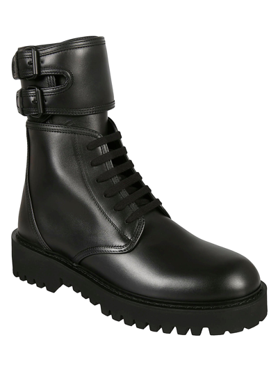 Shop Valentino Garavani Boots Black