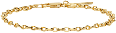 Shop Sophie Buhai Gold Classic Delicate Chain Bracelet In 18k Gold Vermeil