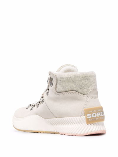 Sorel Out N About Iii Conquest Suede Hiker Boots In Neutrals