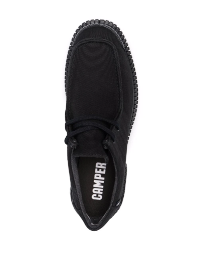 Camper Pix Recycled Cotton Shoes In Black