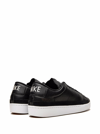 Nike Zoom Blazer Low-top Sneakers In Black