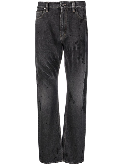 Shop Just Cavalli Wide-leg Jeans In Grey