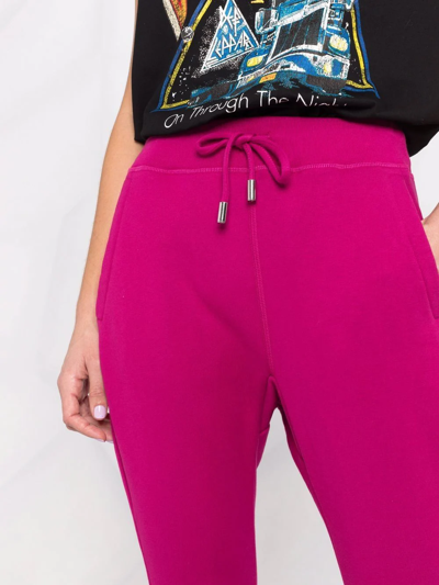 Dsquared2 Icon-print Track Pants In Pink