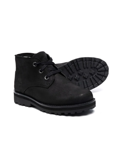 Shop Timberland Courma Kid Chukka Boots In Black