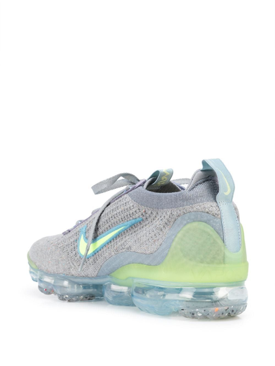 Shop Nike Vapormax Flyknit 2021 Sneakers In Grey