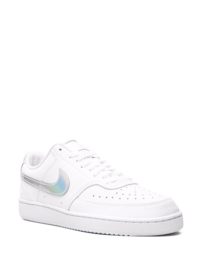 Nike Court Vision Low Sneakers In White