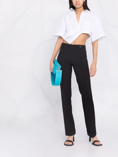 Jacquemus Le Pantalon Fresa Tailored Trousers In Black