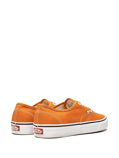 Vans Authentic "desert Sun" Sneakers In Orange