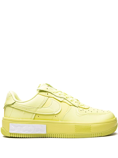 Shop Nike Air Force 1 Fontanka "yellow Strike" Sneakers