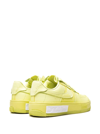 Shop Nike Air Force 1 Fontanka "yellow Strike" Sneakers