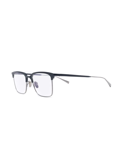 Masunaga Waldorf Square-frame Glasses In Black
