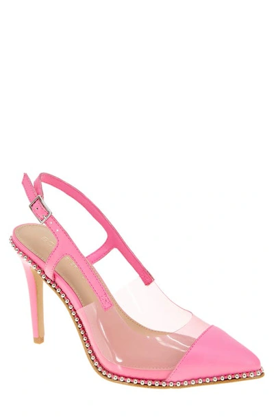 Shop Bcbgeneration Hidana Pointed Toe Pump In Bubblegum