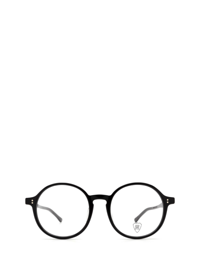 Shop Julius Tart Optical Higgins Black Glasses