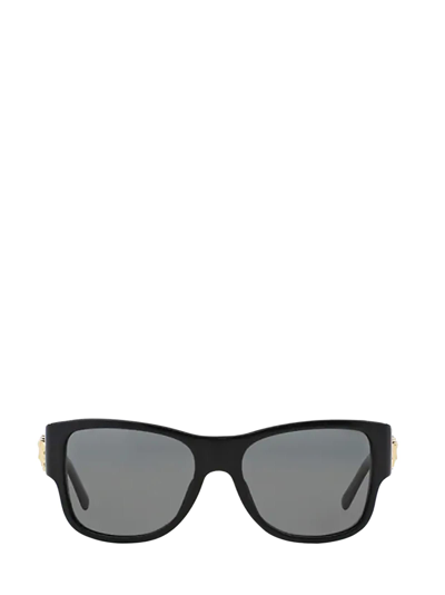 Shop Versace Ve4275 Black Sunglasses