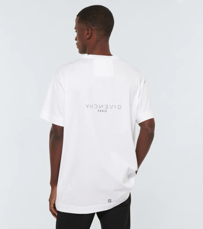 Givenchy Men White Cotton T-shirt
