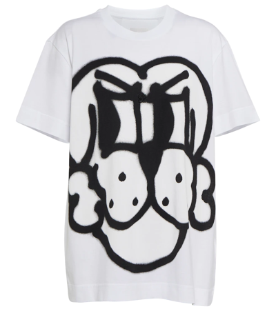 Shop Givenchy X Chito Printed Cotton Jersey T-shirt In White
