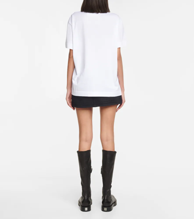 Shop Givenchy X Chito Printed Cotton Jersey T-shirt In White