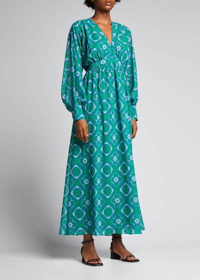 Shop Alexis Skarla Maxi Dress In Emerald