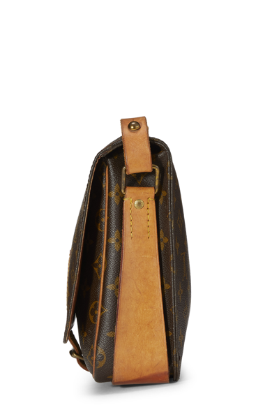 Pre-owned Louis Vuitton Monogram Canvas Cartouchiere Gm