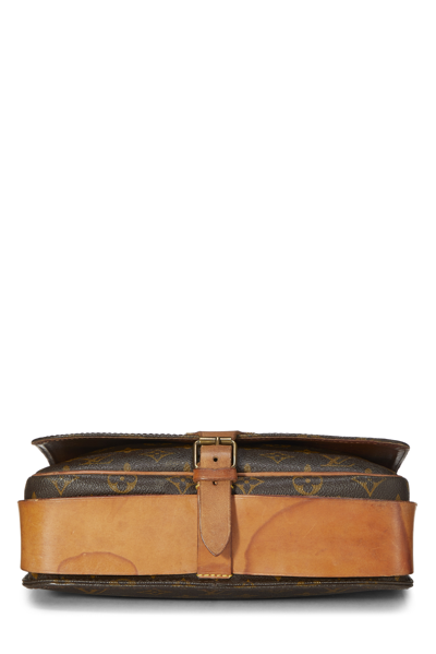 Pre-owned Louis Vuitton Monogram Canvas Cartouchiere Gm