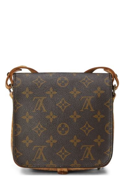 Pre-owned Louis Vuitton Monogram Canvas Cartouchiere Pm