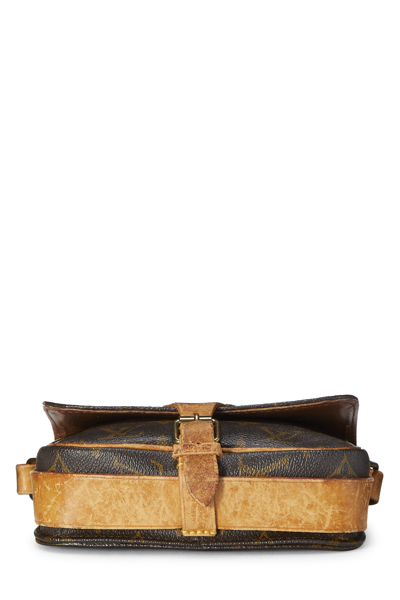 Pre-owned Louis Vuitton Monogram Canvas Cartouchiere Pm