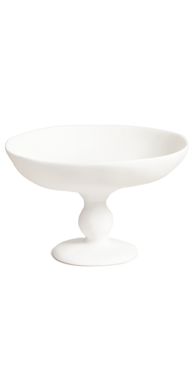 Shop Tina Frey Large Pedestal Bowl White One Size