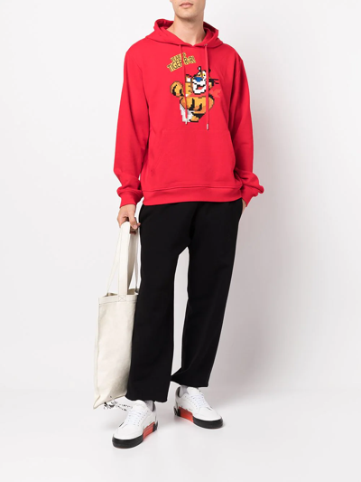 Mostly Heard Rarely Seen 8-bit Year Of Tigerrr Hoodie In Rot