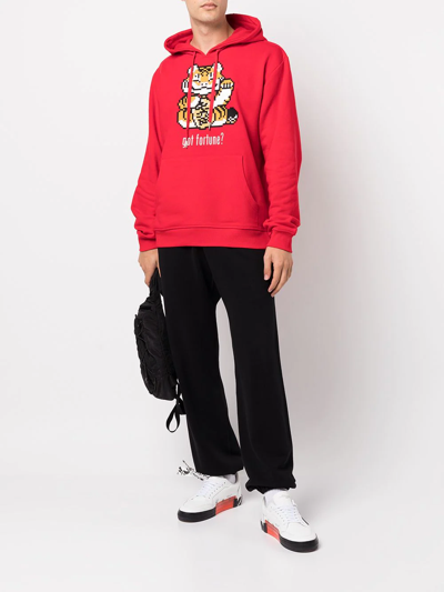 Mostly Heard Rarely Seen 8-bit Got Fortune? Hoodie In Rot