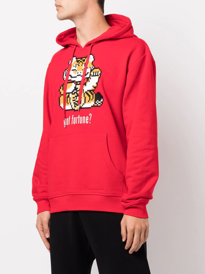 Mostly Heard Rarely Seen 8-bit Got Fortune? Hoodie In Rot