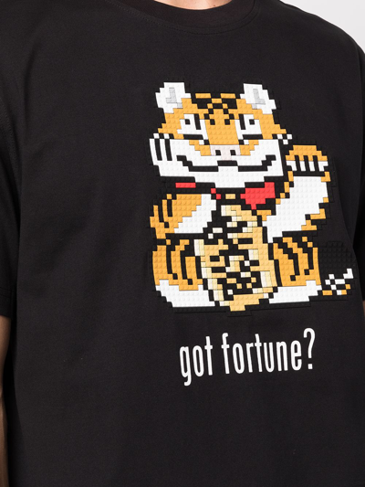 Shop Mostly Heard Rarely Seen 8-bit Got Fortune? T-shirt In Schwarz