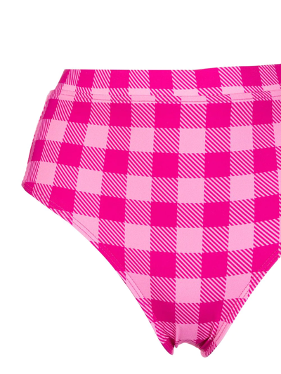 Solid & Striped The Lilo High-waisted Bikini Bottom In Rosa