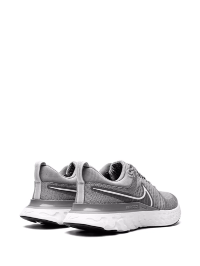 Shop Nike React Infinity Run Flyknit 2 "particle Grey/white-grey Fog" Sneakers