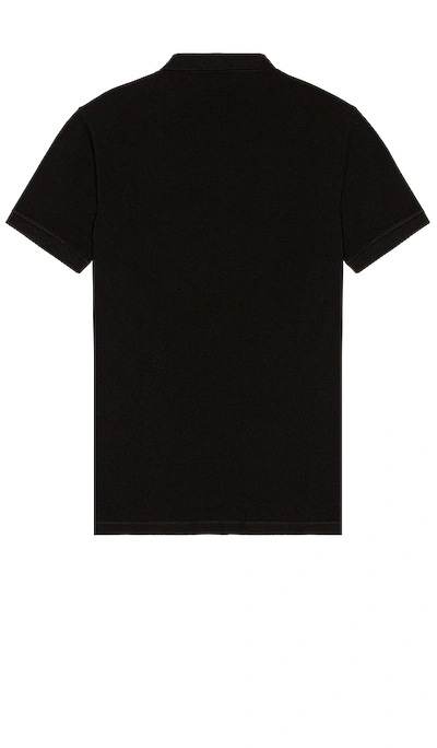 Allsaints Reform Ss Polo In Black