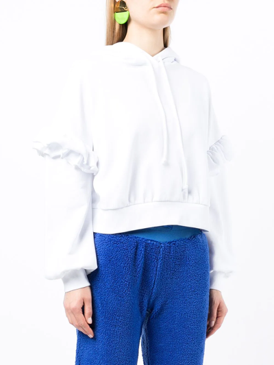 Onefifteen X Beyond The Radar Hoodie In White