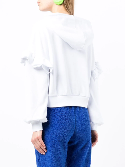 Onefifteen X Beyond The Radar Hoodie In White