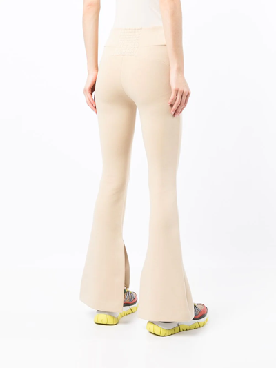 Onefifteen X Beyond The Radar Flared Trousers In Neutrals