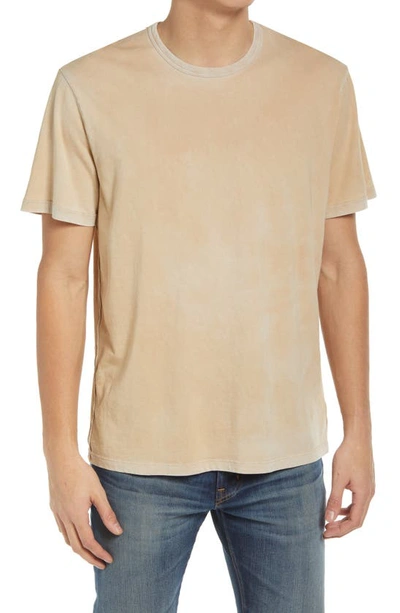 Shop Cotton Citizen Classic Crewneck T-shirt In Vintage Sand
