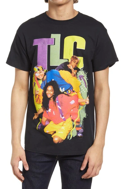 Shop Merch Traffic Tlc Throwback Cotton Graphic Tee In Black