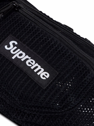 Shop Supreme String Waist Bag In Black