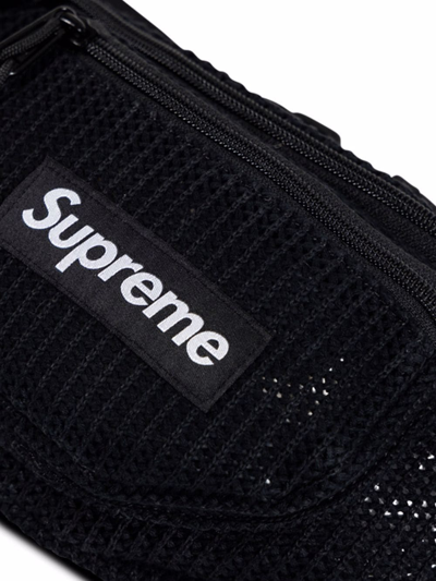 Supreme String Waist Bag In Black