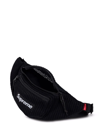 Supreme String Waist Bag In Black