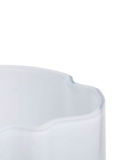 Shop Lsa International Lagoon Lantern Medium Vase In White