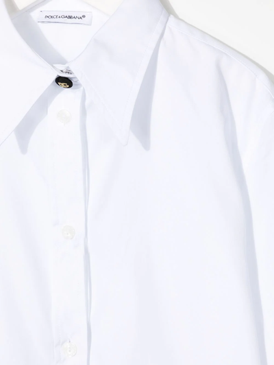 Shop Dolce & Gabbana Button-down Shirt In White