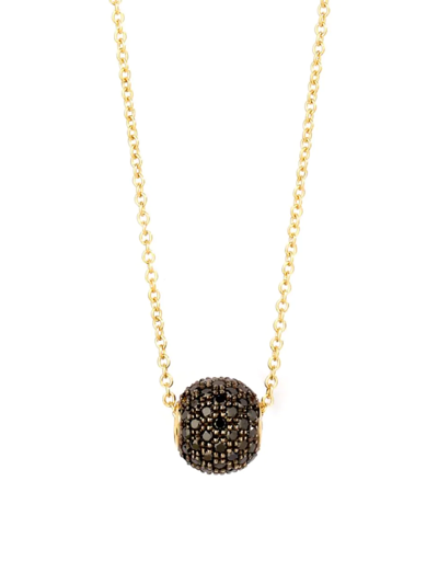 Shop Syna Women's Cosmic 18k Yellow Gold & Diamond Bead Pendant Necklace