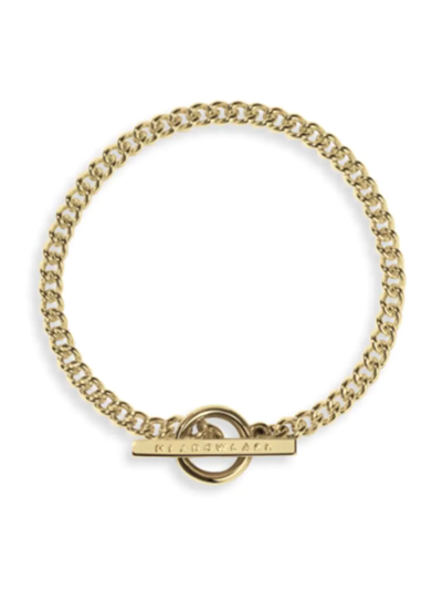 Shop Meadowlark Women's Paradis Fob 9k Gold-plated Chain Bracelet