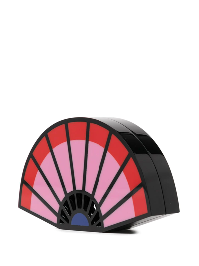 Charlotte Olympia I Am A Fan Clutch Bag In Red