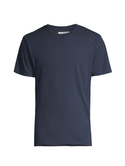 Shop Sol Angeles Men's Sol Essentials Cotton T-shirt In Indigo